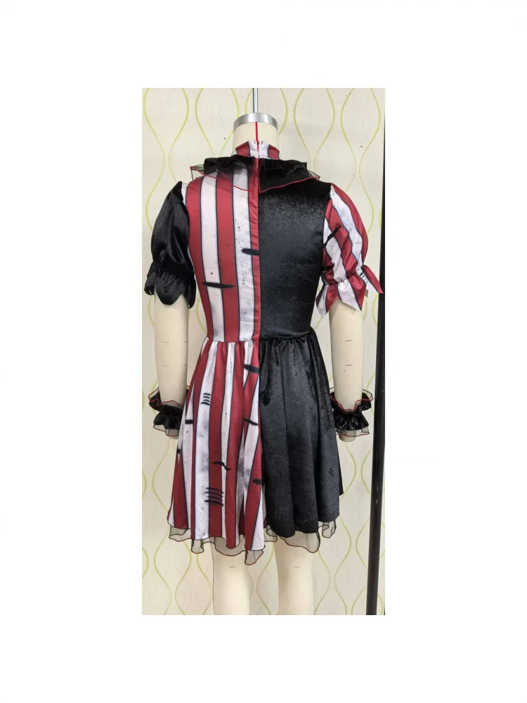 

SXL Children's loween Costume Clown Reincarnation Dr Par Masquerade Performance Clothes Polyester Material