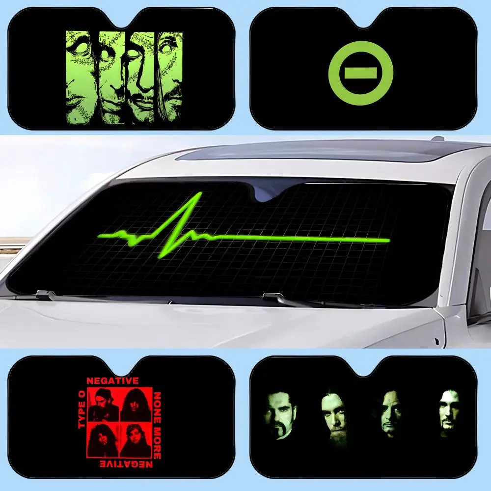

Type O Negative Anime Sun Visor Retractable Car Sun Visor Anti-Glare UV Protection Front Window Sunshade