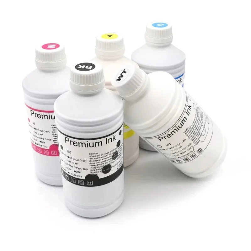 Imagem -03 - Dtf Tinta Direta Dtf Transferência de Calor Filme para Epson Dx5 Dx7 L805 L1800 4800 4880 4900 7800 7880 Pet Filme Tinta 1000ml Xp15000