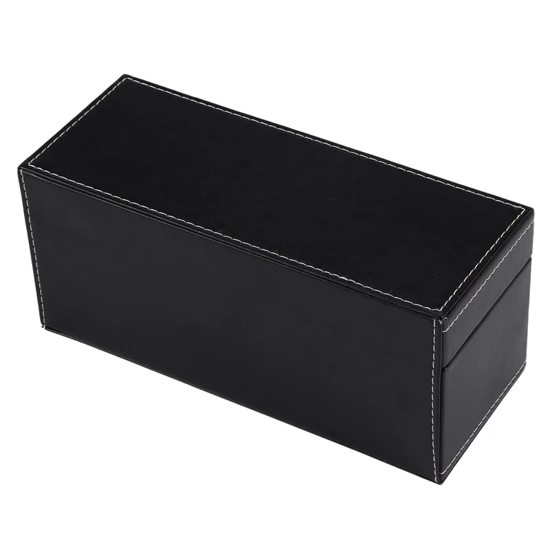 

A34R 5X Storage Box Coin Slab Jewelry PU Compound Plywood Style Bundle Coins Display Box Case For Home Organization