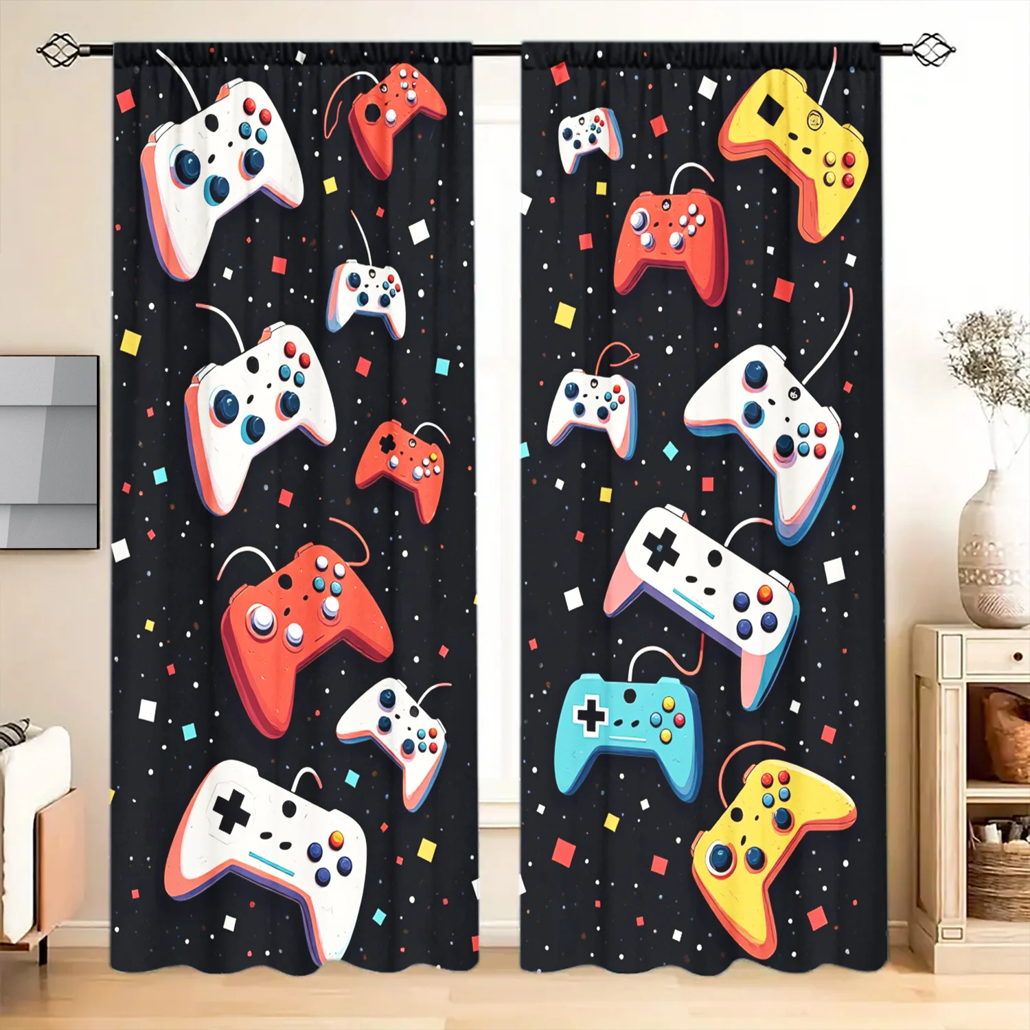 Gamer Room Decor Gordijnen Zwa - Home Decor Youtube Videos recensie en prijs