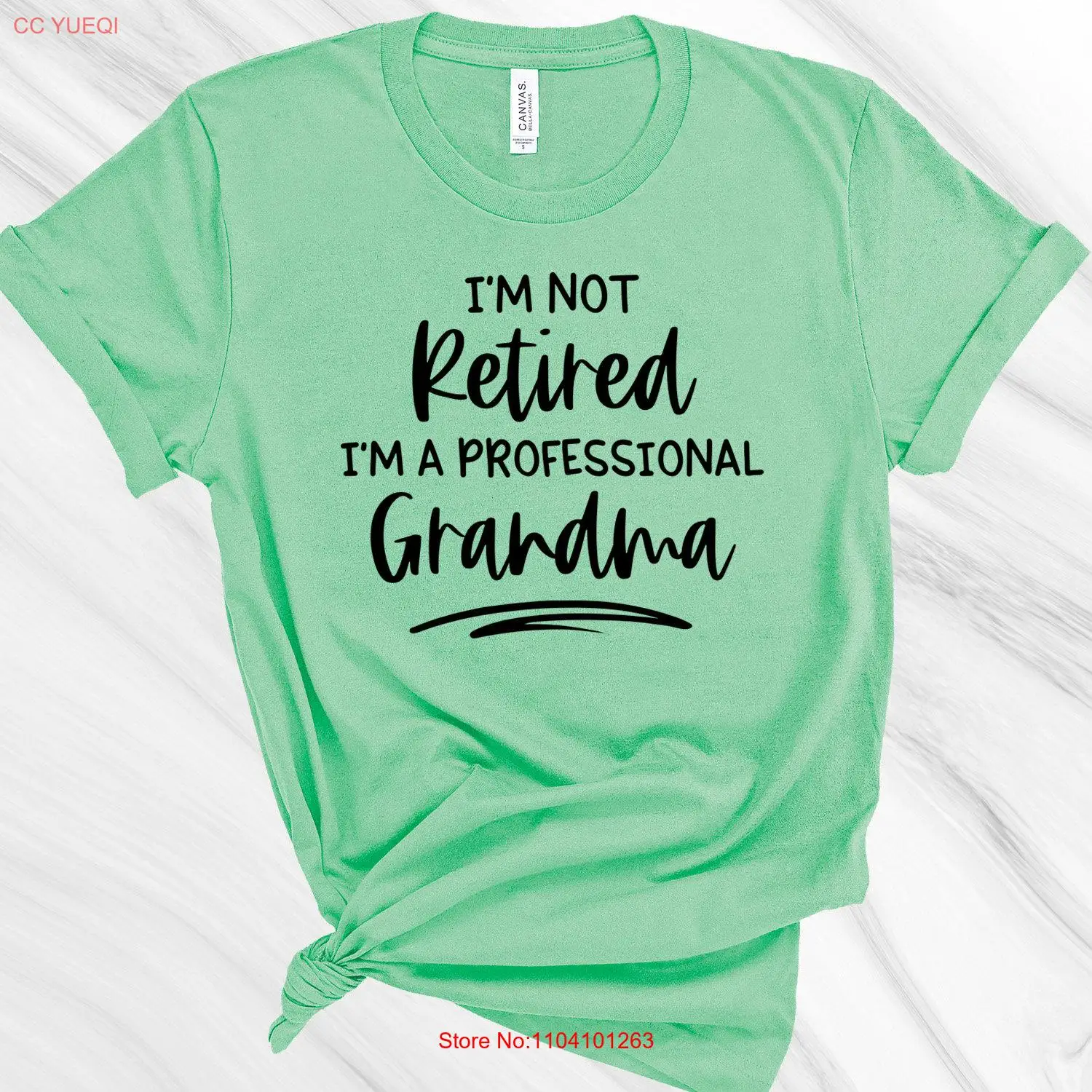 

I'm Not Retired a Professional Grandma T Shirt Mother's Day Christmas for Birthday long or short sleeves