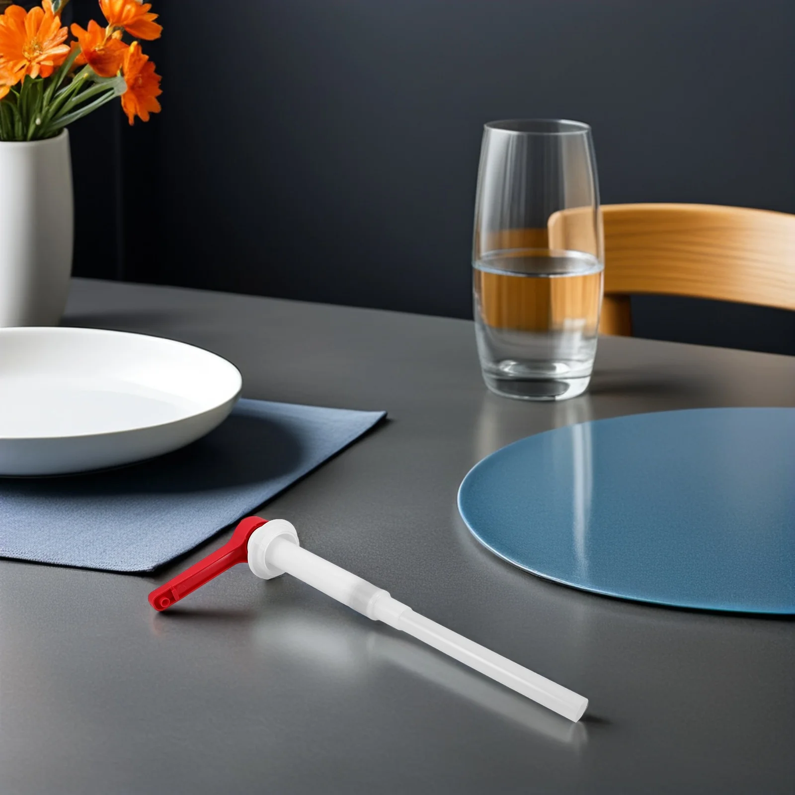 

30cc Precise Syrup Dispenser Pump for Kitchens Restaurants Coffee Shops No Easy Clean Refillable Sauce Bottle