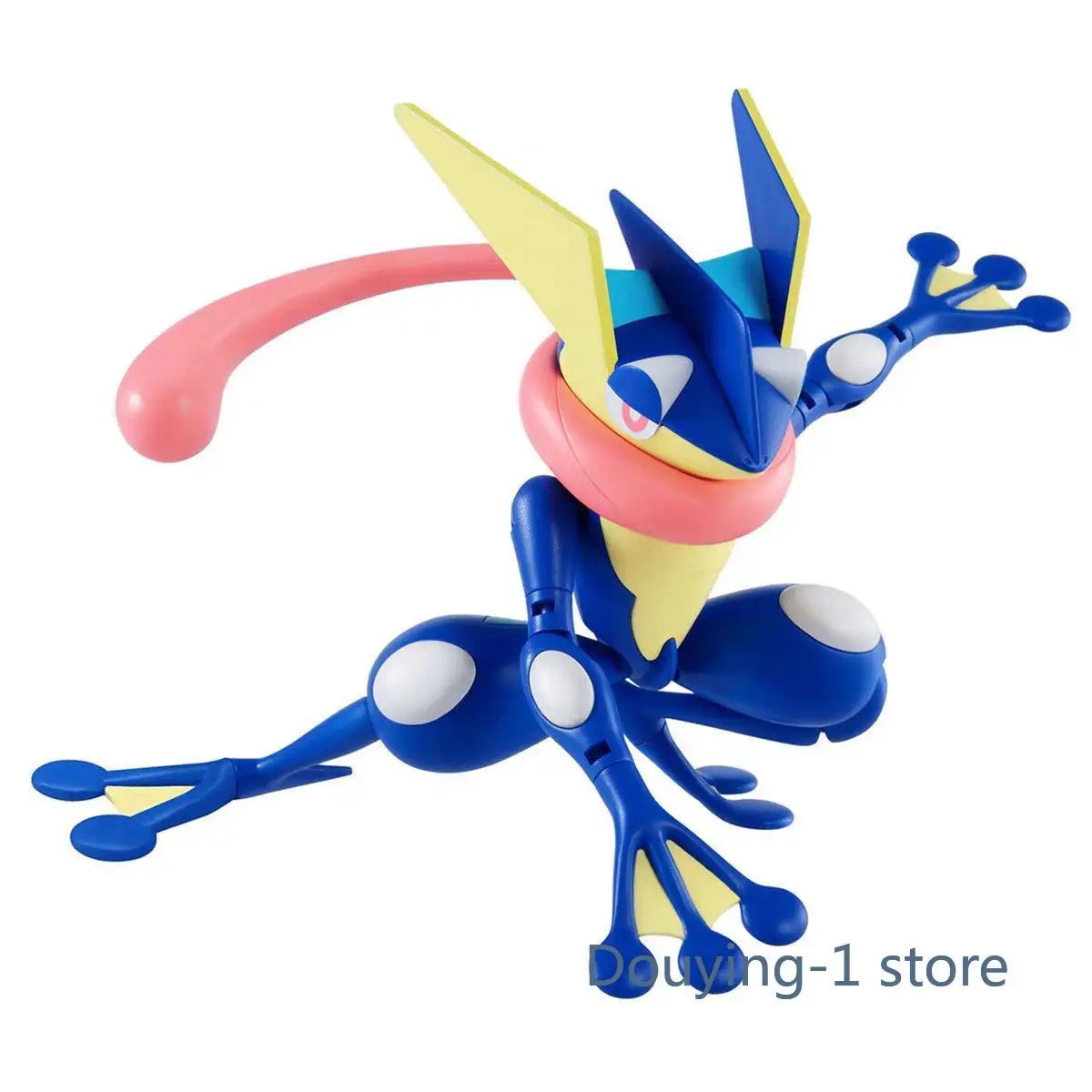 バンダイポケモンフィギュアコレクション-47-greninja-本物の組立アニメフィギュアコレクションアクション玩具フィギュアおもちゃモデル