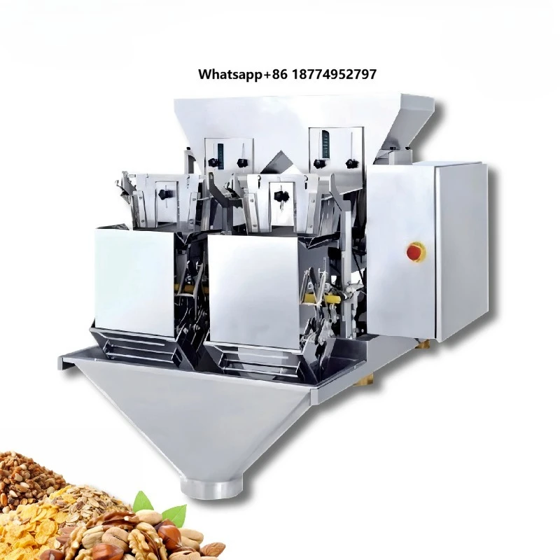Time-Saving Multi Head Weigher for Grain Nuts Chocolate Cocoa Sugar Chips Packing Machine