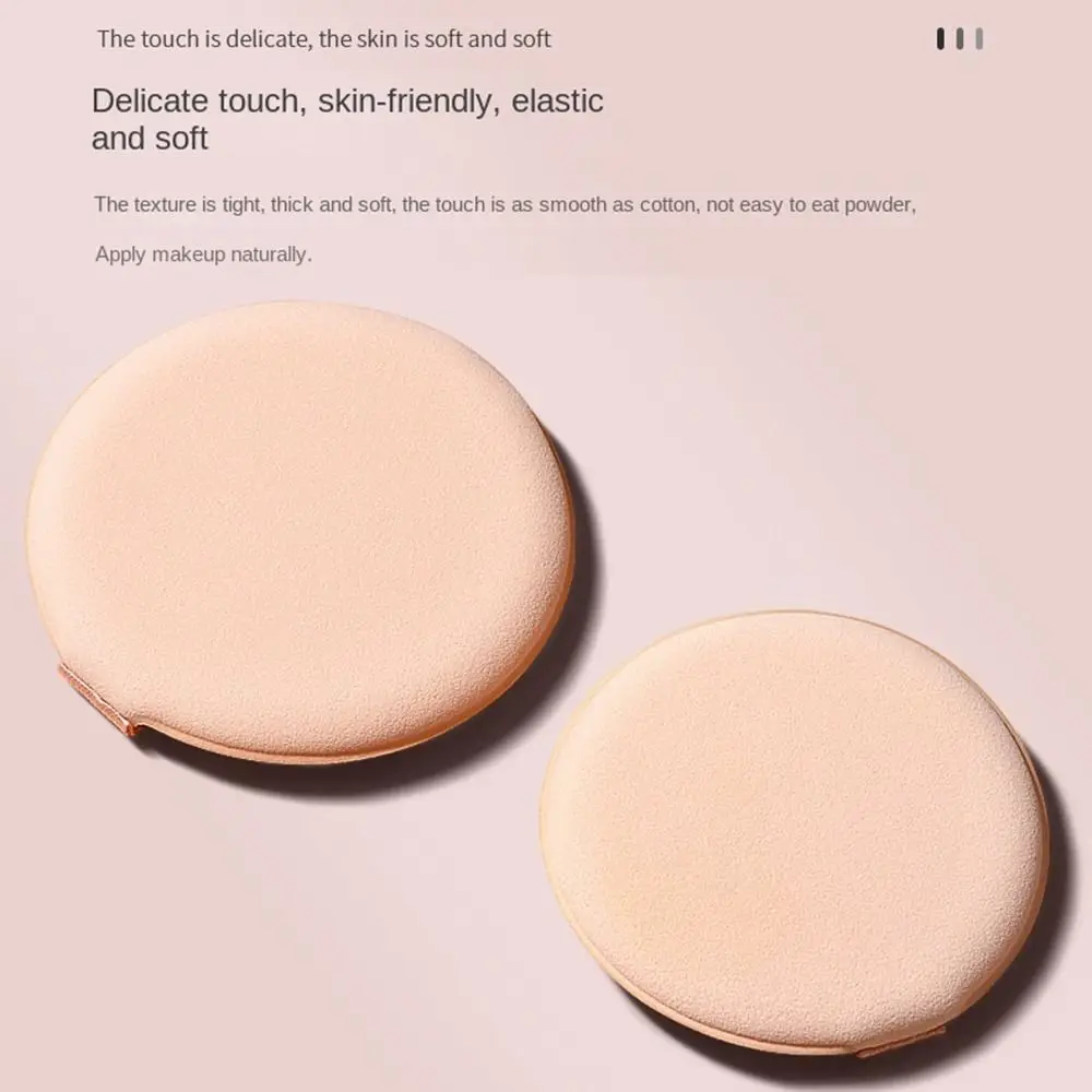 Unisex Dry Wet Dual-Use Maquiagem Puff, Poros Profissionais de Esconder, Soft Foundation Powder Puff, Smooth Lavável Air Cushion Puff, Unisex