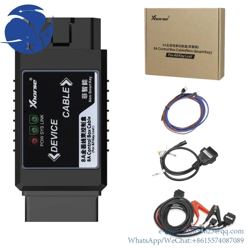 yyhcXhorse VVDI Toyota 8A Non-Smart Key All Keys Lost Adapter