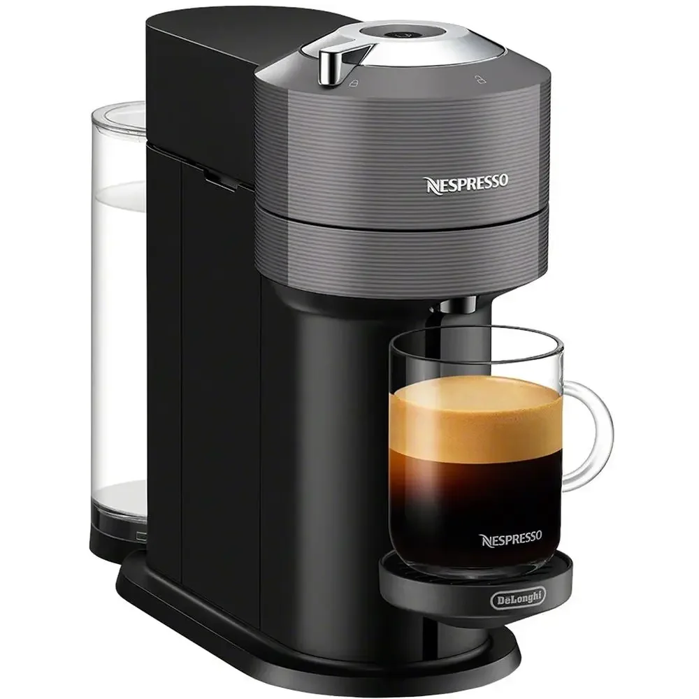 Next Generation Nespresso Vertuo Coffee & Espresso Maker by De'Longhi Dark Gray Single-Serve Brewer with Variety Capsules