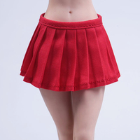 1/6 Scale Female Mini Skirt sexy cute 3 color Uniform Pleated JK Dress For 12 inches S24 S25 S26 S27 S35 S36 S44 S45