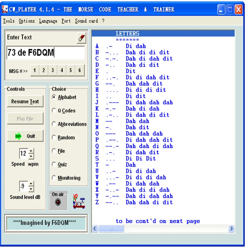 Codificador de decodificación de código Morse, código CW, puerto serie de audio, codificación y decodificación hasta 54