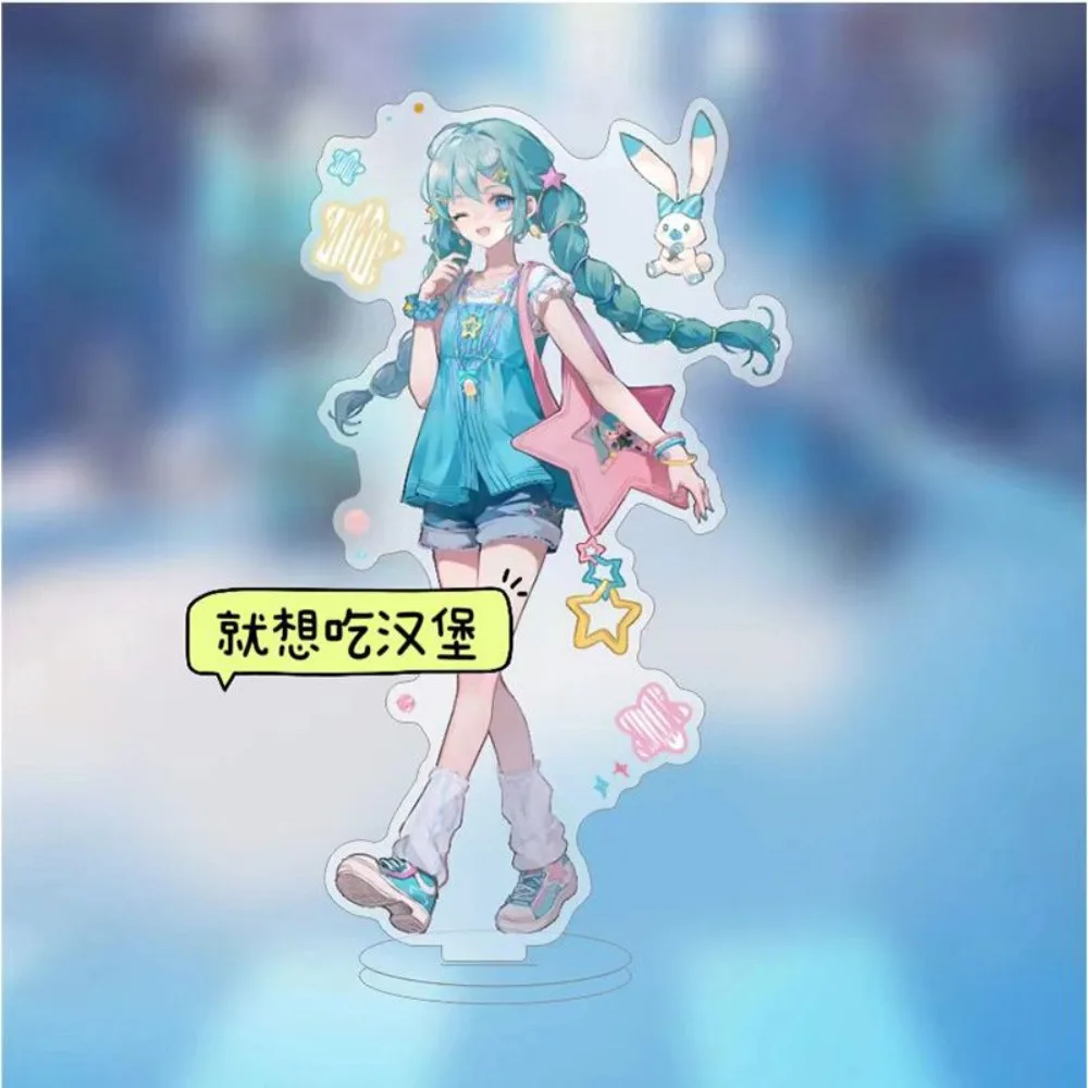  Acrylic Stand Figure  Project Diva Anime Peripheral Cute Originality Decoration Desktop 10cm Ornament