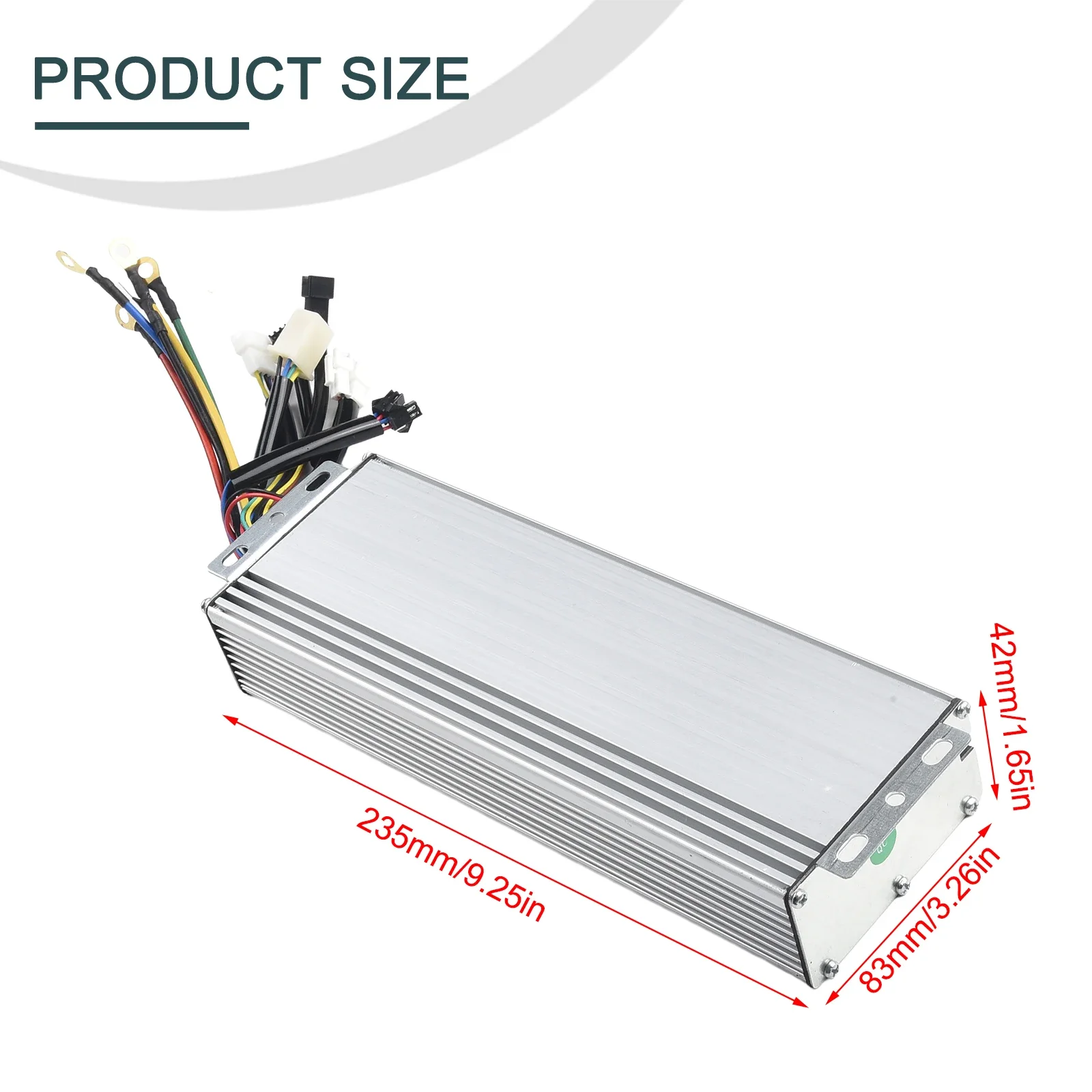 

Ebike Controller Wear-resistance With Lightline Aluminum + Plastic DC 48V Electric Bike For 3000W Brushless KT-50A