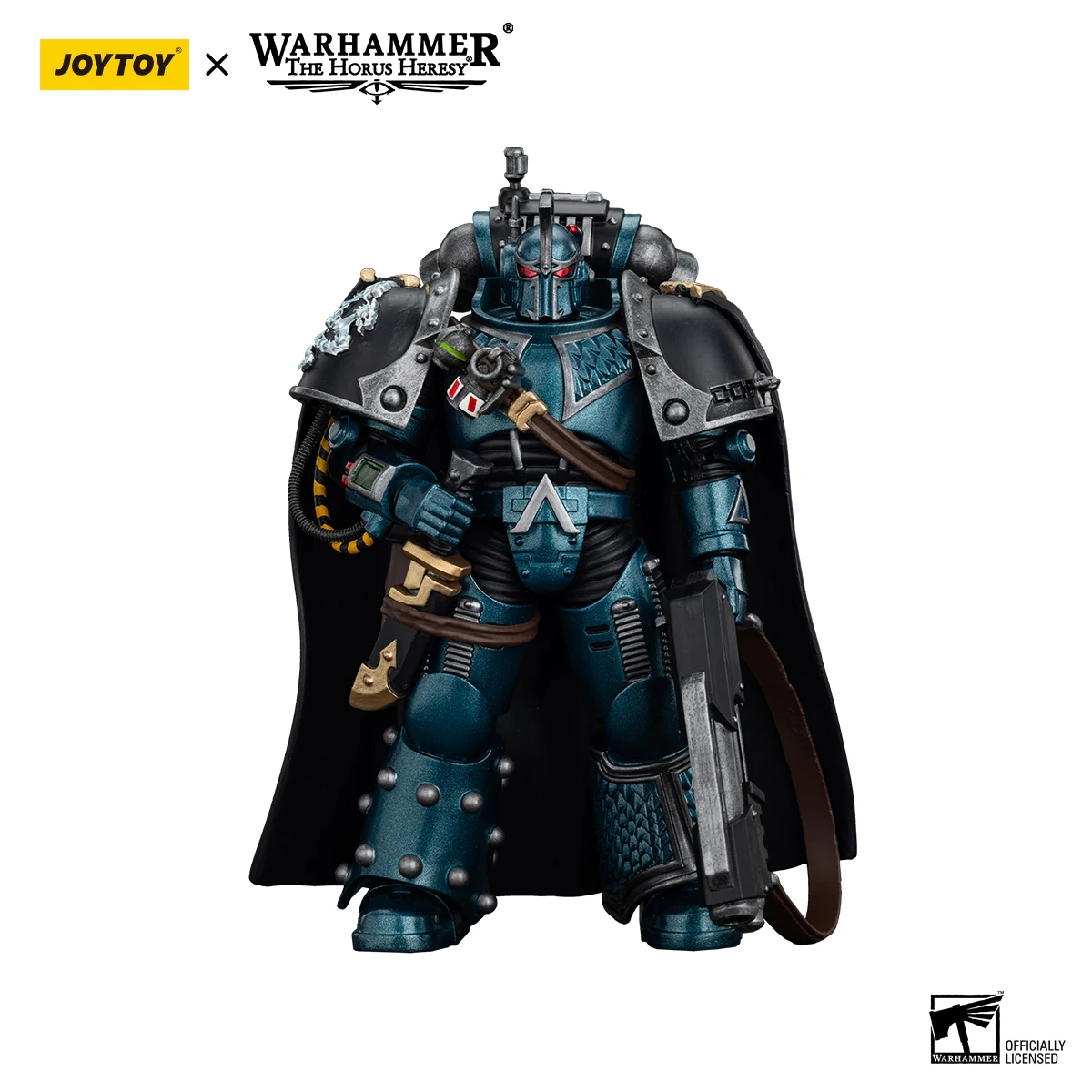 JOYTOY Warhammer 40K 1/18 figura de acción Alpha Legion Saboteur Consul figuras de Anime juguetes colección modelo