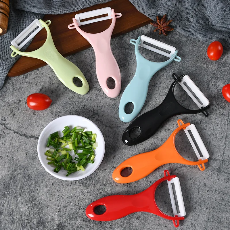 Ceramic Fruit Peeling Knife Kitchen Multi-function Planer Household Fruit Vegetable Potato Peeling Tool Accessories