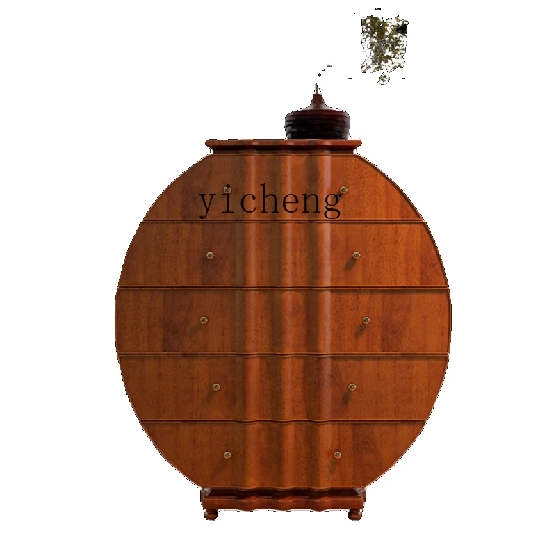 

ZK Chest of Drawers Living Room Art Decoration Locker Modern Minimalist Bedroom Storage Cabinet Five-Bucket Cabinet