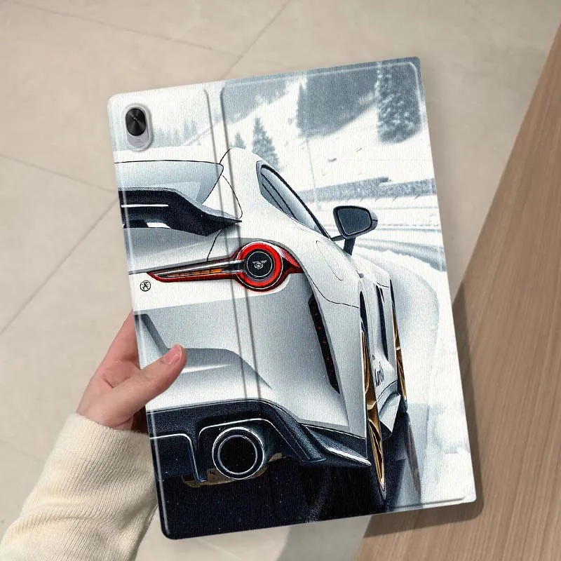 Car Snowy Mountain Road Soft For Huawei MediaPad 11 M5 M6 ES Pro M5Lite Honor Pad V7 V8 X7 X8 X9 GT Pro Tab Tablet Case