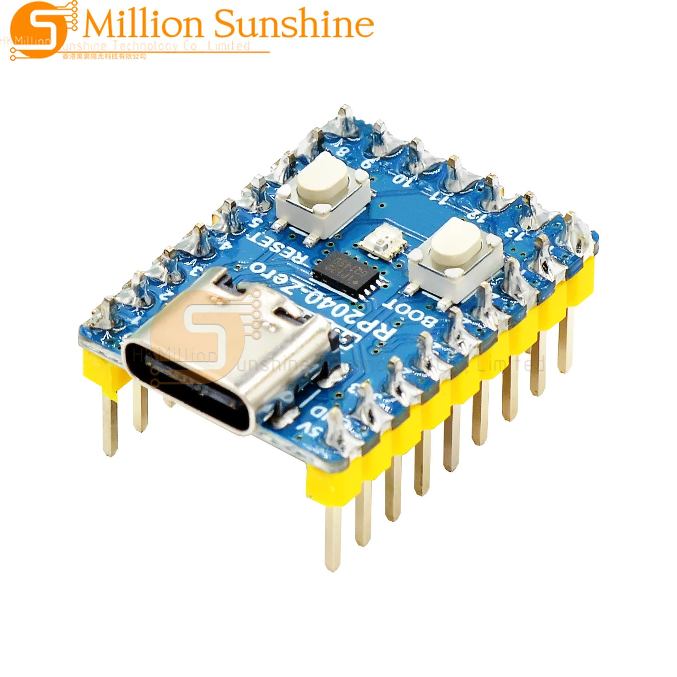 RP2040-Zero RP2040 for Raspberry Pi Microcontroller PICO Development Board Module Dual-core Cortex M0+ Processor 2MB Flash