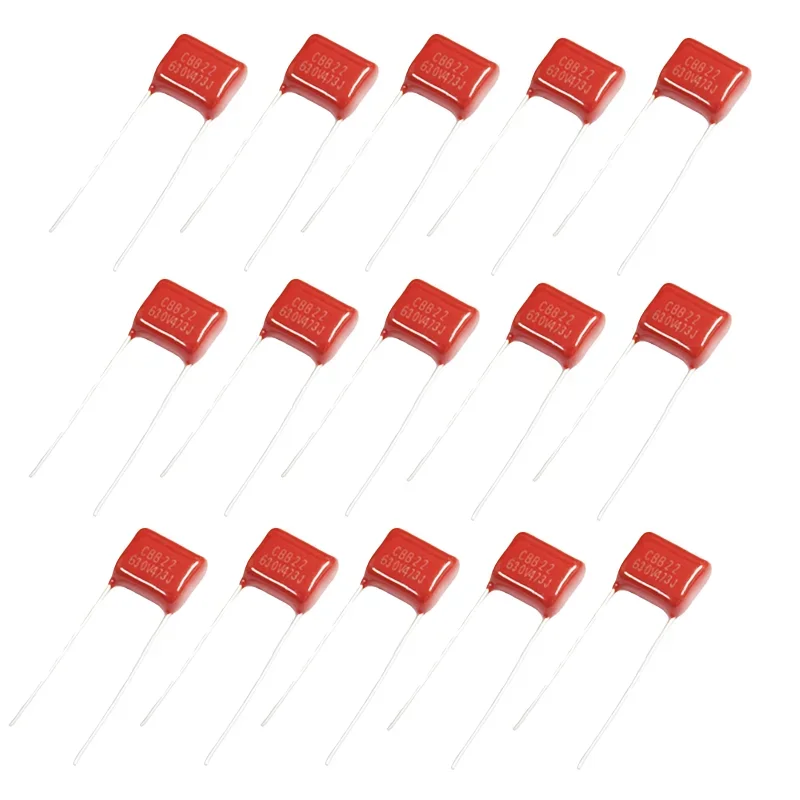 100pcs CBB22 630V 472J 630V472J 0.4.7NF 223J 630V223J 22NF 630V473J 473J 47NF Pitch 10mm Polypropylene Film Capacitor