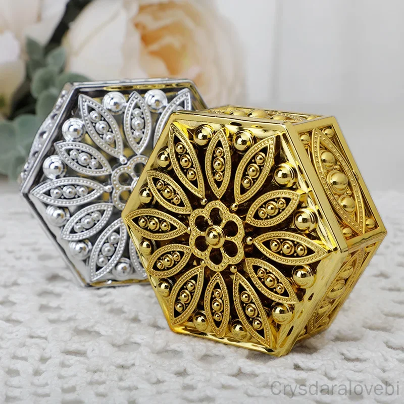 

Свадебное покрытие, пластиковая коробка конфет, креативная свадебная коробка конфет, подарки, шестиугольная коробка для упаковки пищевых продуктов