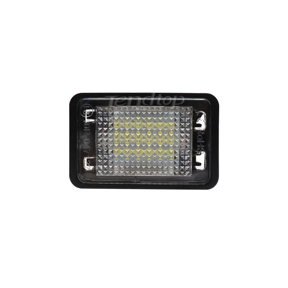 2Pcs LED Auto Lizenz Nummer Platte Licht Led Canbus Auto Rücklicht Für Mercedes-Benz GLK X204 2007-2013 A 2048201056