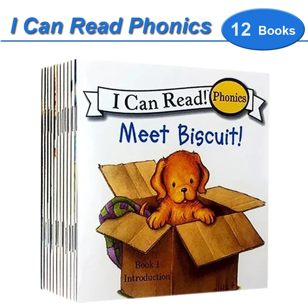 I Can Read Phonics 12 冊/セット はじめての絵本 英語物語ポケット