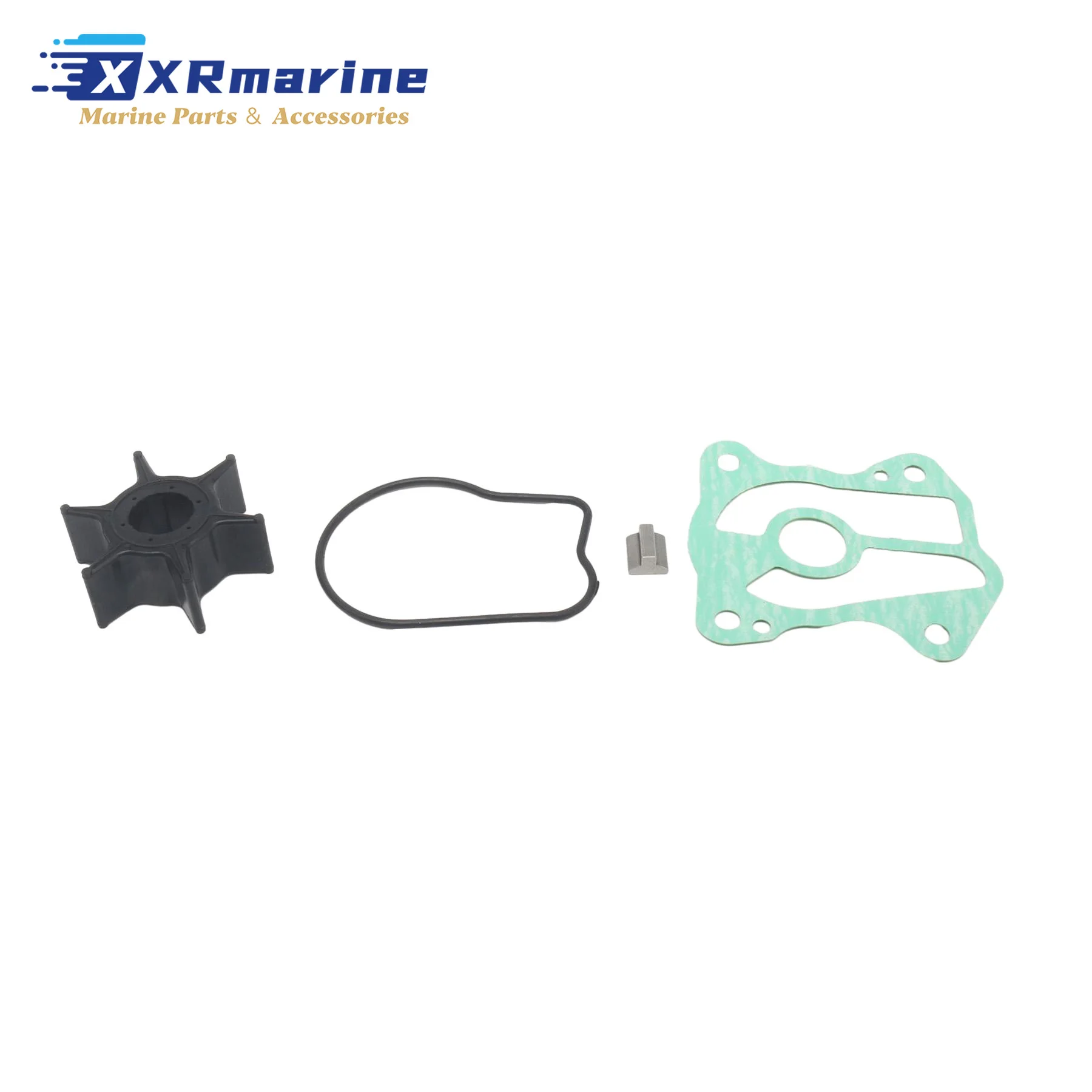 Water Pump Impeller Repair Kit Compatible with Honda 4 Stroke 35 To 70 HP Outboard 06192-ZV5-003 04999-ZV5-000AH 18-3282