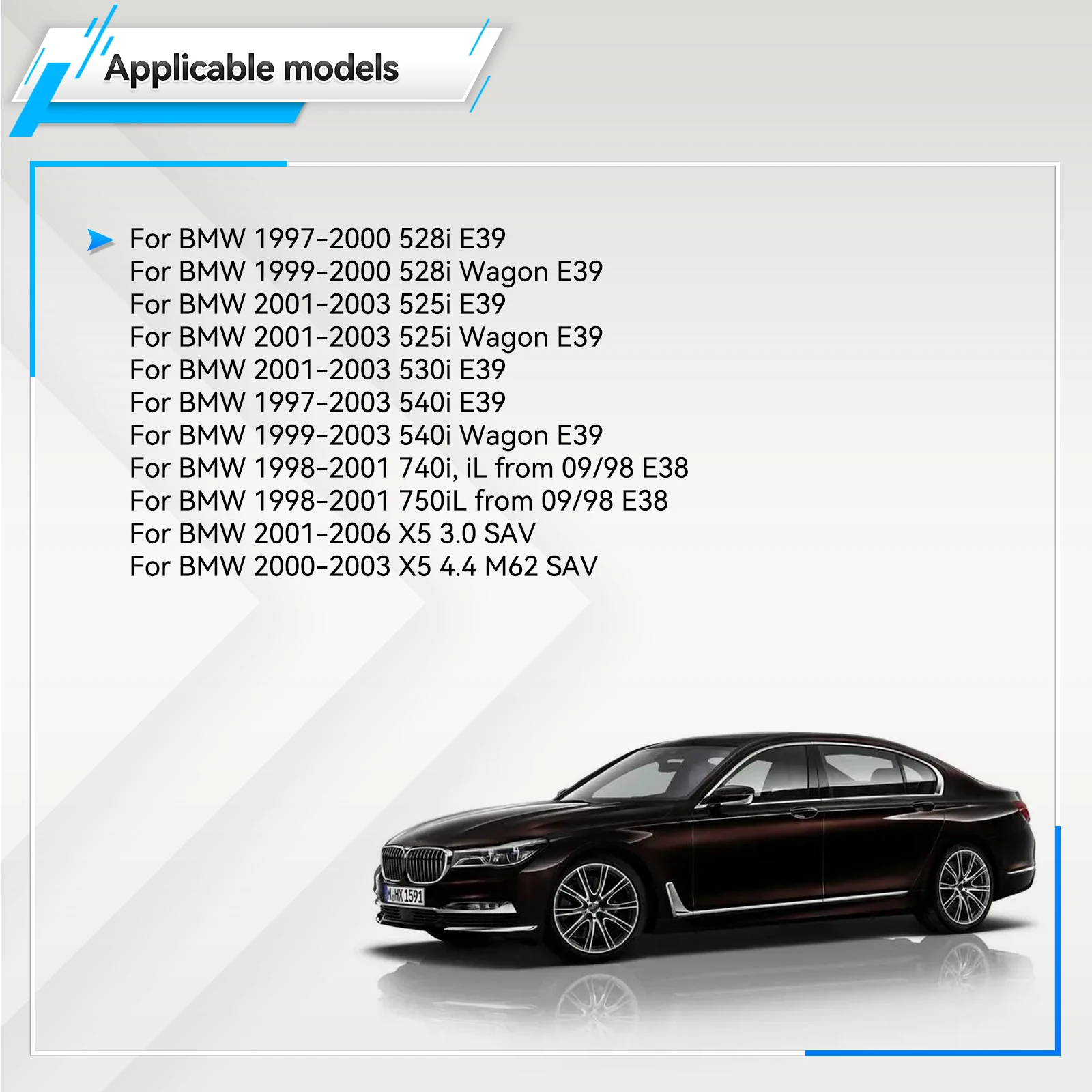 

1/4pcs 51717001650 Under Car Jack Lift Jacking Point Support Pad Plug Block Cover for BMW 5series E39 7series E38 X5 E53 Auto