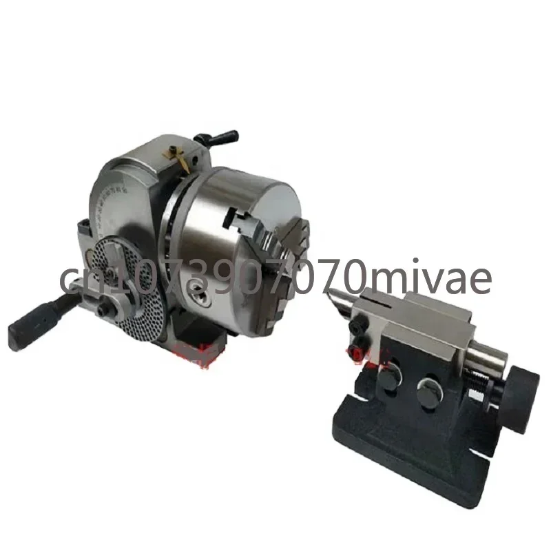 BS-2-8 INCH Dividing Head Semi-Universal Milling Machine 3-Jaw Chuck Tailstock ，Easy To Use Machine,  of Good Quality