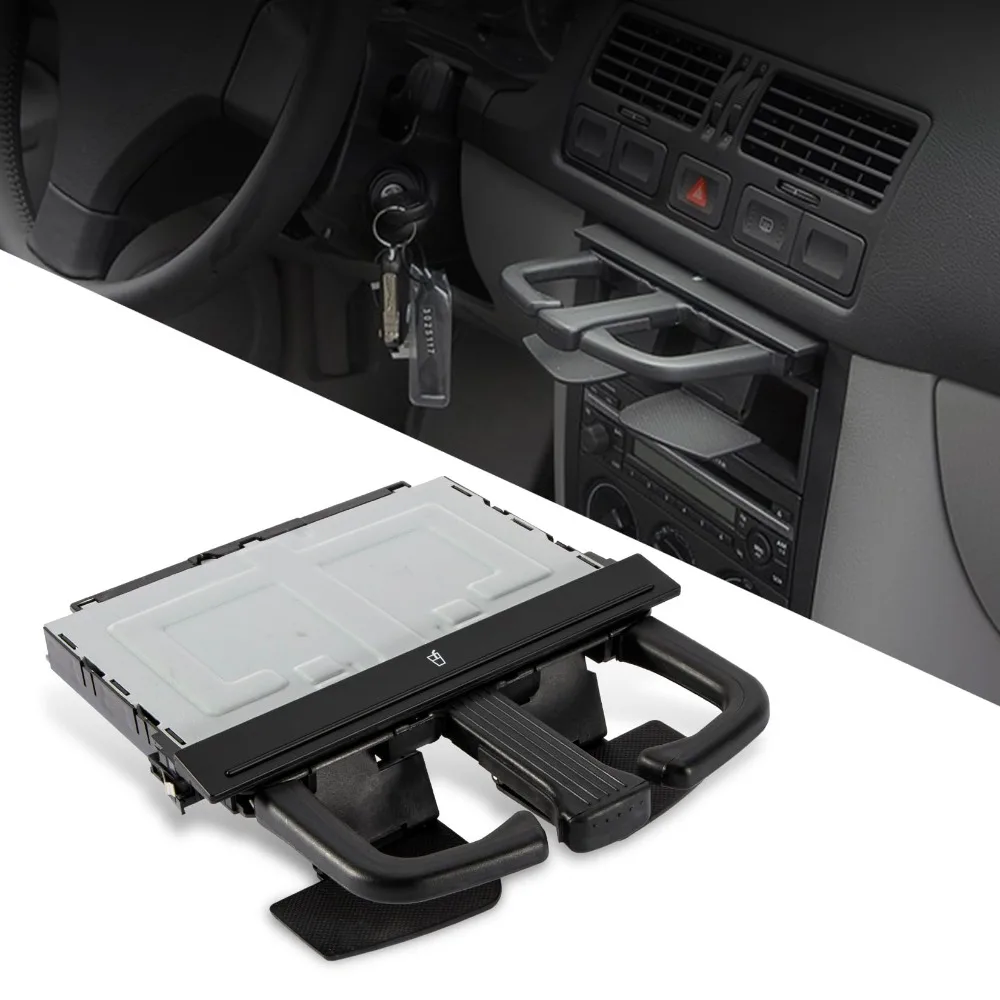 

Раздвижной держатель чашки на передней панели для Volkswagen VW BORA JETTA MK4 A3 S3 A4 Q5 Q7, складной кронштейн для чашки для напитков OEM 8P0885995B