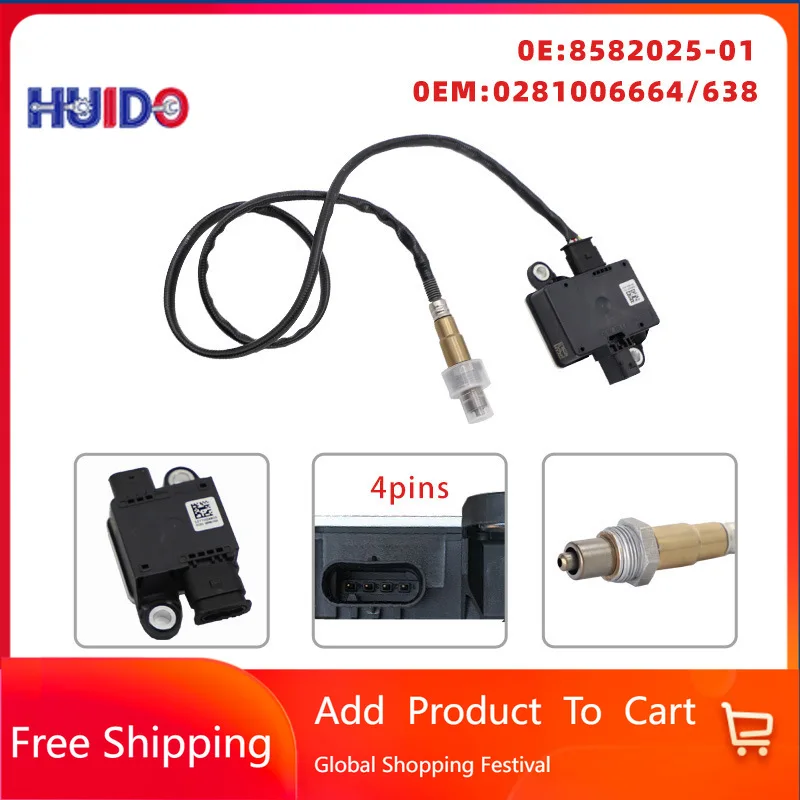 

Particulate Matter Sensor PM8582025-010281006664/638 for BMW