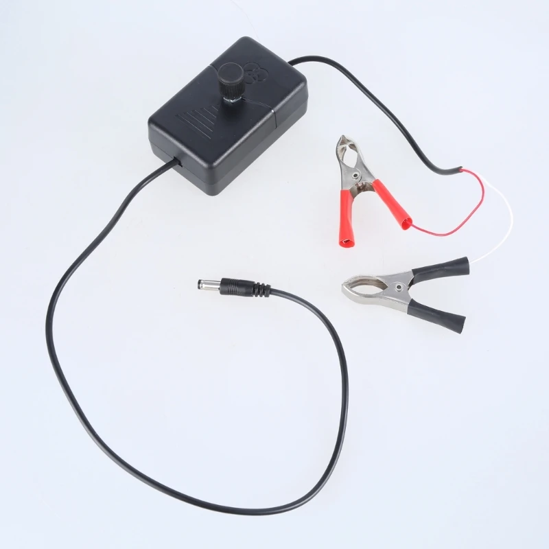 効率的な直流ファン速度ガバナアジャスター、調整可能な3.5V-12V、簡単なノブコントロールスイッチ調整付きドロップシップ