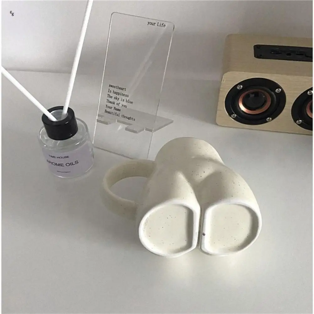

Gift Butt Body Shape Ceramic Mug Porcelain Creative Coffee Mug Portable with Handle 3D Water Cup Home Decoration