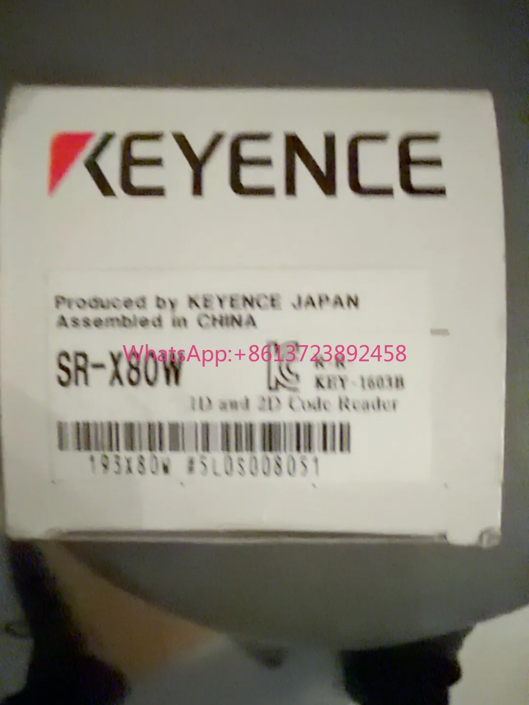 

KEYENCE SR-X80W code scanner, brand new and original