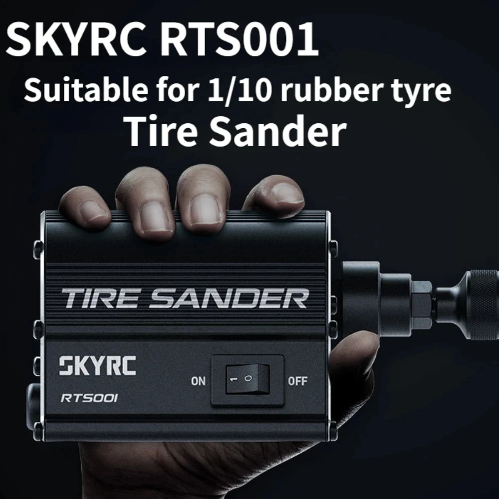 

SKYRC RTS001 Tire Sander 7.2V-12V DC Input Powerful DC motor Seam Removing Tire Sander SK-600150 for 1/10