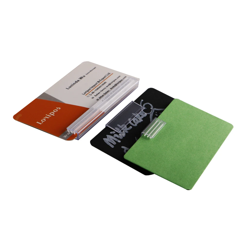 20pcs Pvc Data Strip Soft Hard Extruded Pop Card Board Grip Supermarket Shelf Price Tag Display Sign Clamp On Shelf Price Talker