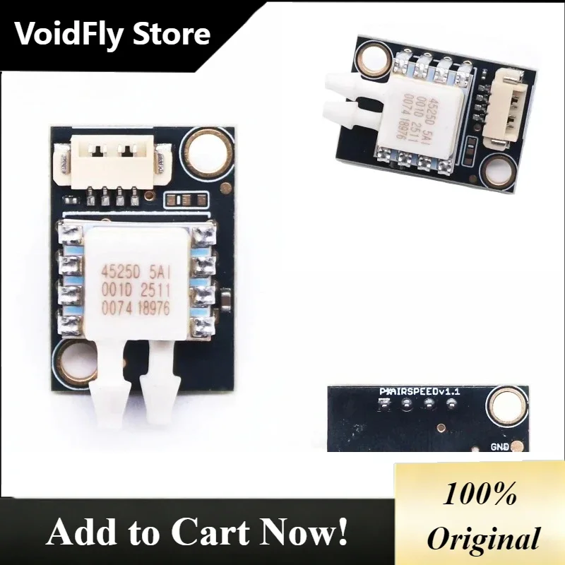 VoidFly Original PX4 Differential Airspeed Pitot Tube MS4525DO +  Airspeedometer Airspeed Sensor for Pixhawk2.4.8/6C  Flight Con