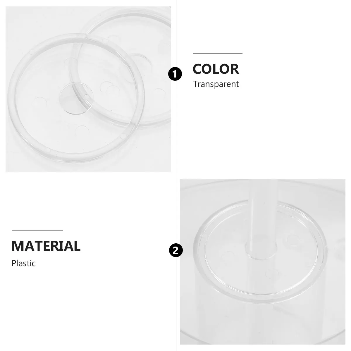 

Transparent Creative Cake Stands DIY Baking Tools Sturdy Piling Brackets Household Accessories Cake Making Tools