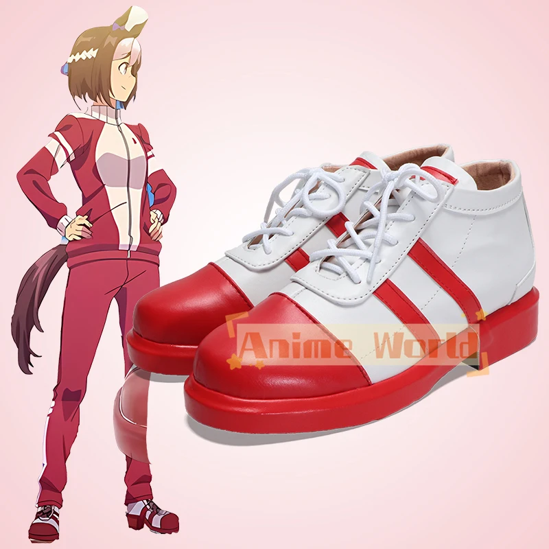 

Anime Game Umamusume: Pretty Derby Tresson Cosplay Shoes Boots Adult Children Halloween Party Costume Accessories Props