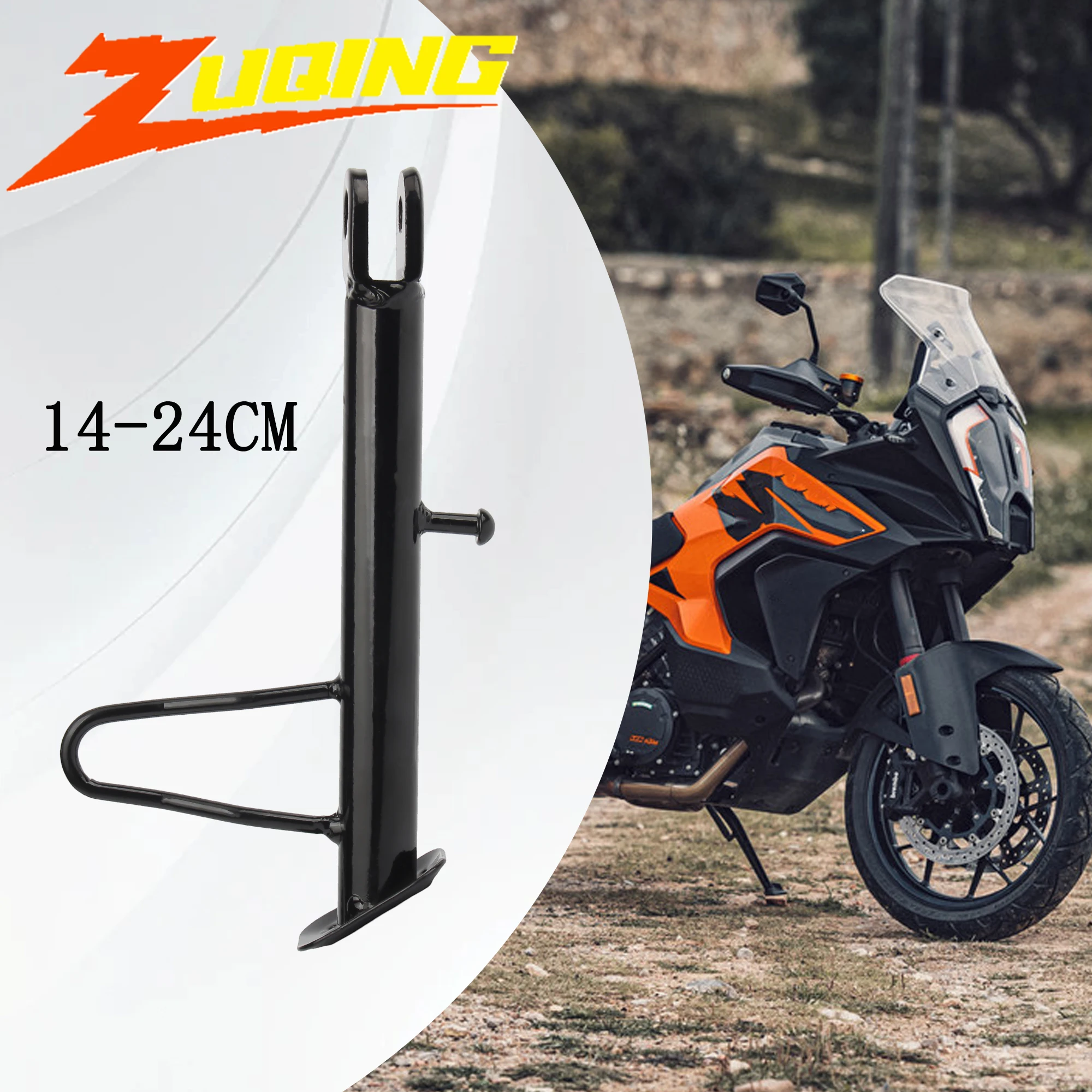 Universal Motorrad Ständer Seitenständer Parkplatz Stützfuß für Roller Elektro Dirt Pit Bike E-Bike Motocross Motorrad