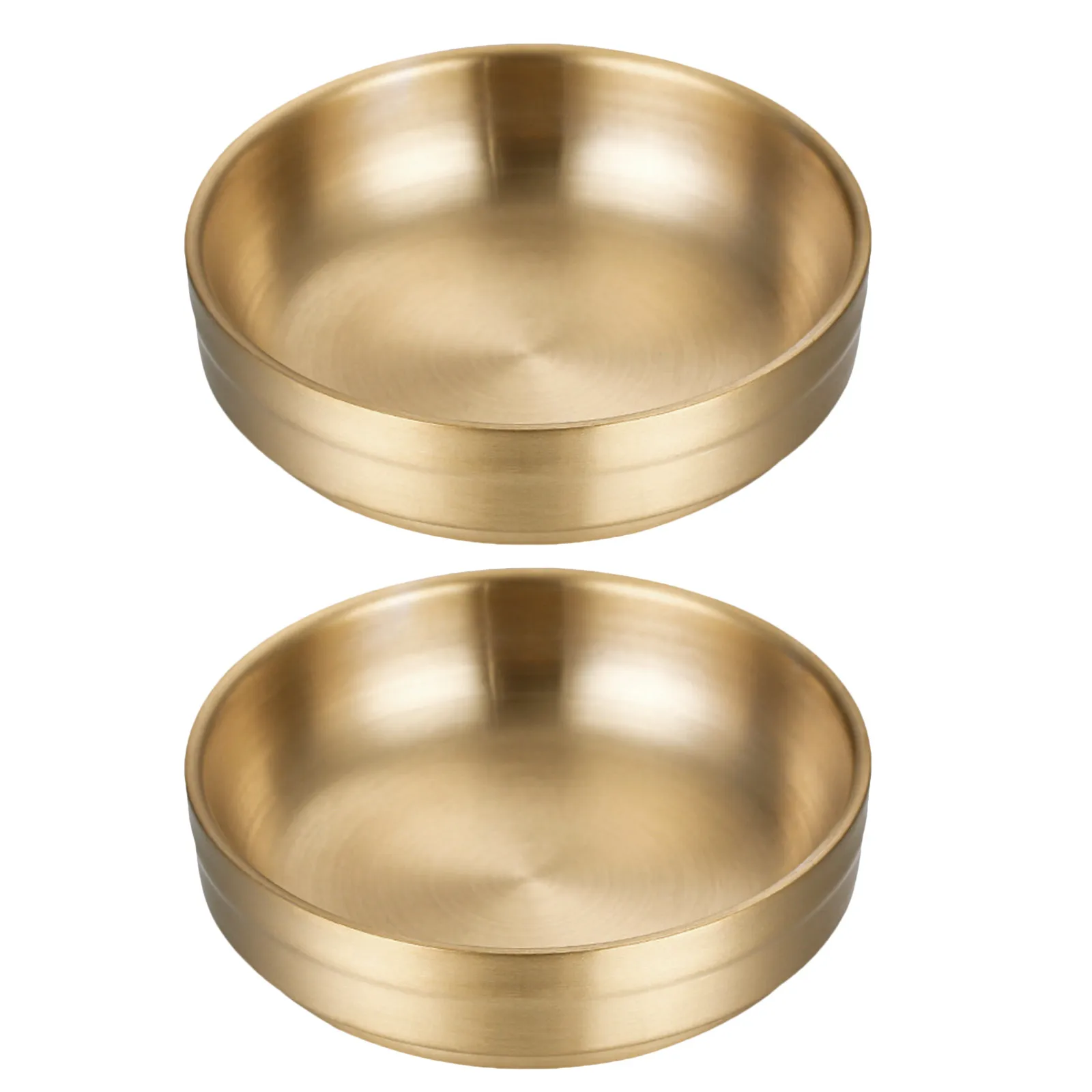 Juego de 2 Tazones para Salsas de Acero Inoxidable, Aislantes del Calor, para Salsas como Salsa de Soya, Mostaza, Aderezos Agridulces y Otros Alimentos