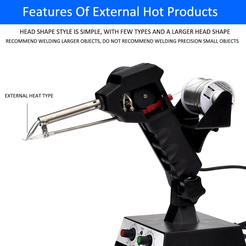 Automatic Soldering Machine Electric Soldering Iron Spot Welding Machine Foot Operated Soldering Station Heating Welding Tools