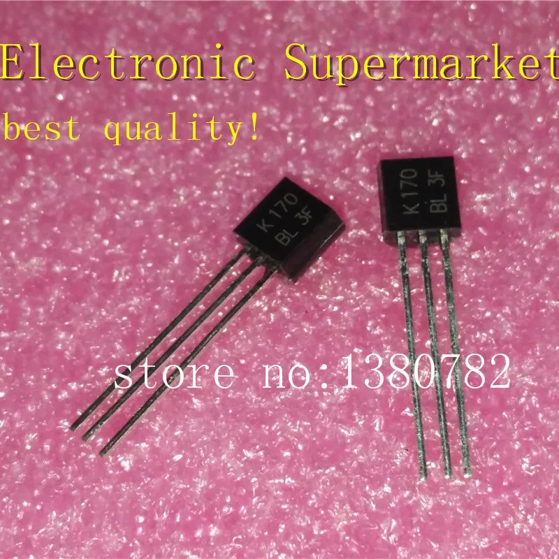 Free Shipping 100pcs/lots 2SK170 2SK170BL 2SK170-BL TO-92 New IC In stock!