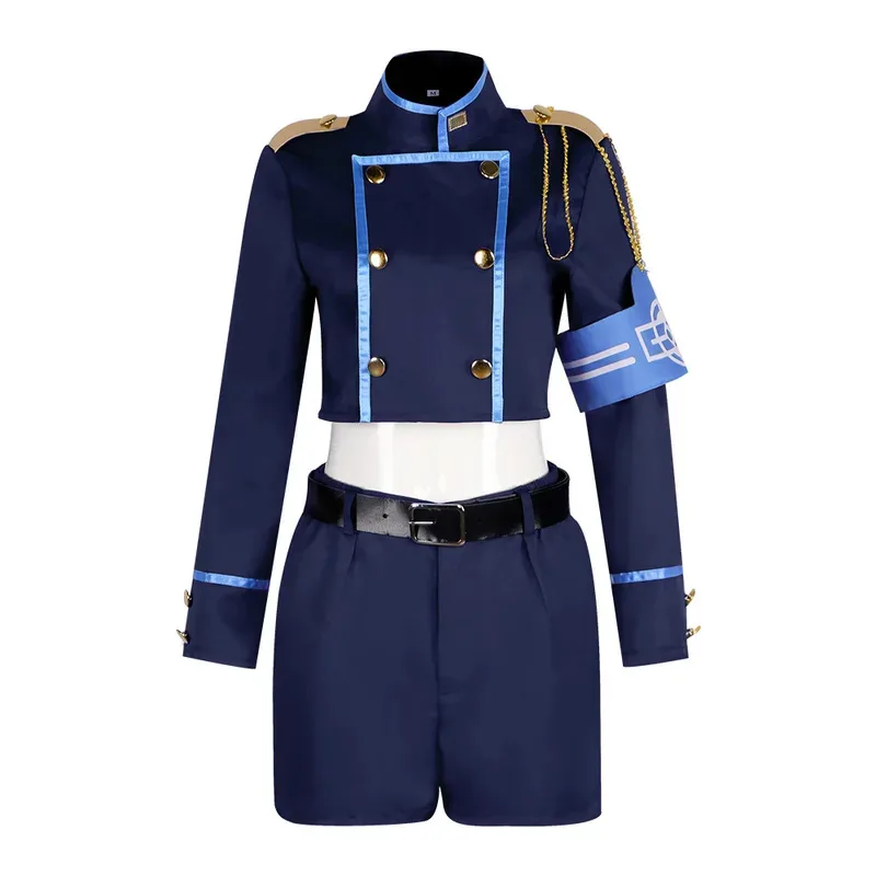 

CyAnime Tachibana Hikari Railway Academy School Uniform Cosplay Game Blue Archive Costume Tachibana Nozomi Halloween Party JK Se