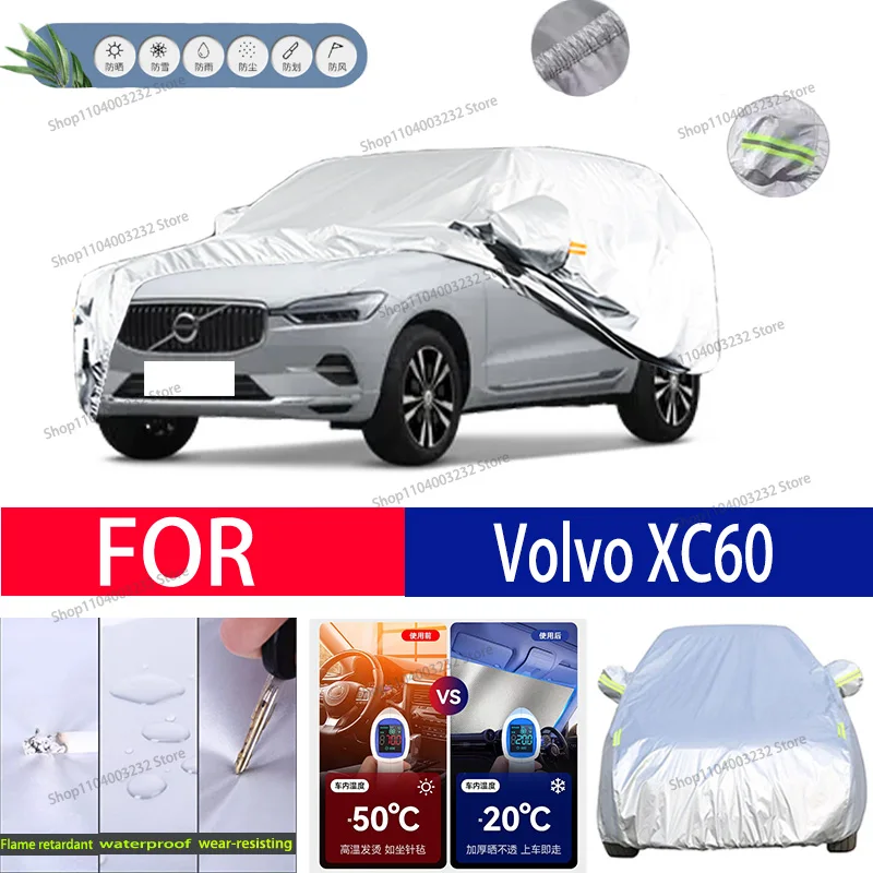 

For VOLVO XC60 Car clothing sun protection snow prevention antifreeze car protective cover auto cover