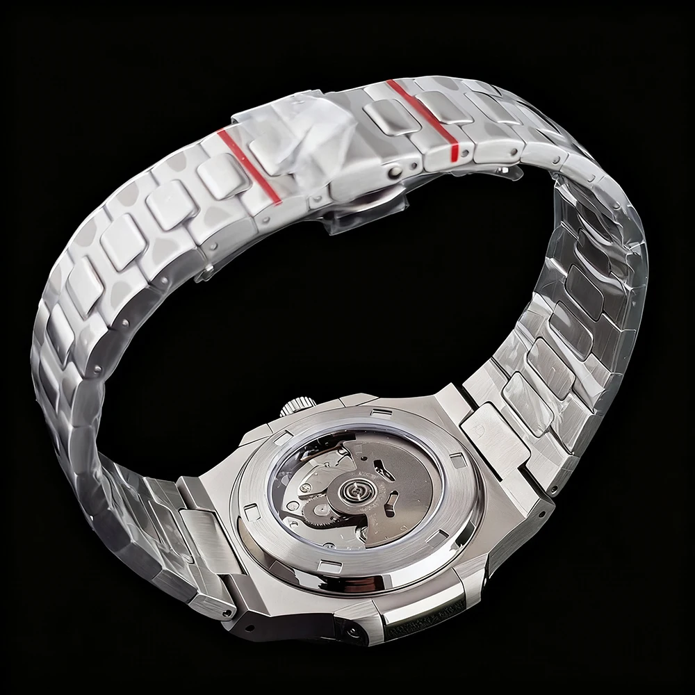 NH38 Watch Men's Automatic Watch Customized Logo Watch Stainless Steel Watch NH38 Movement Watch