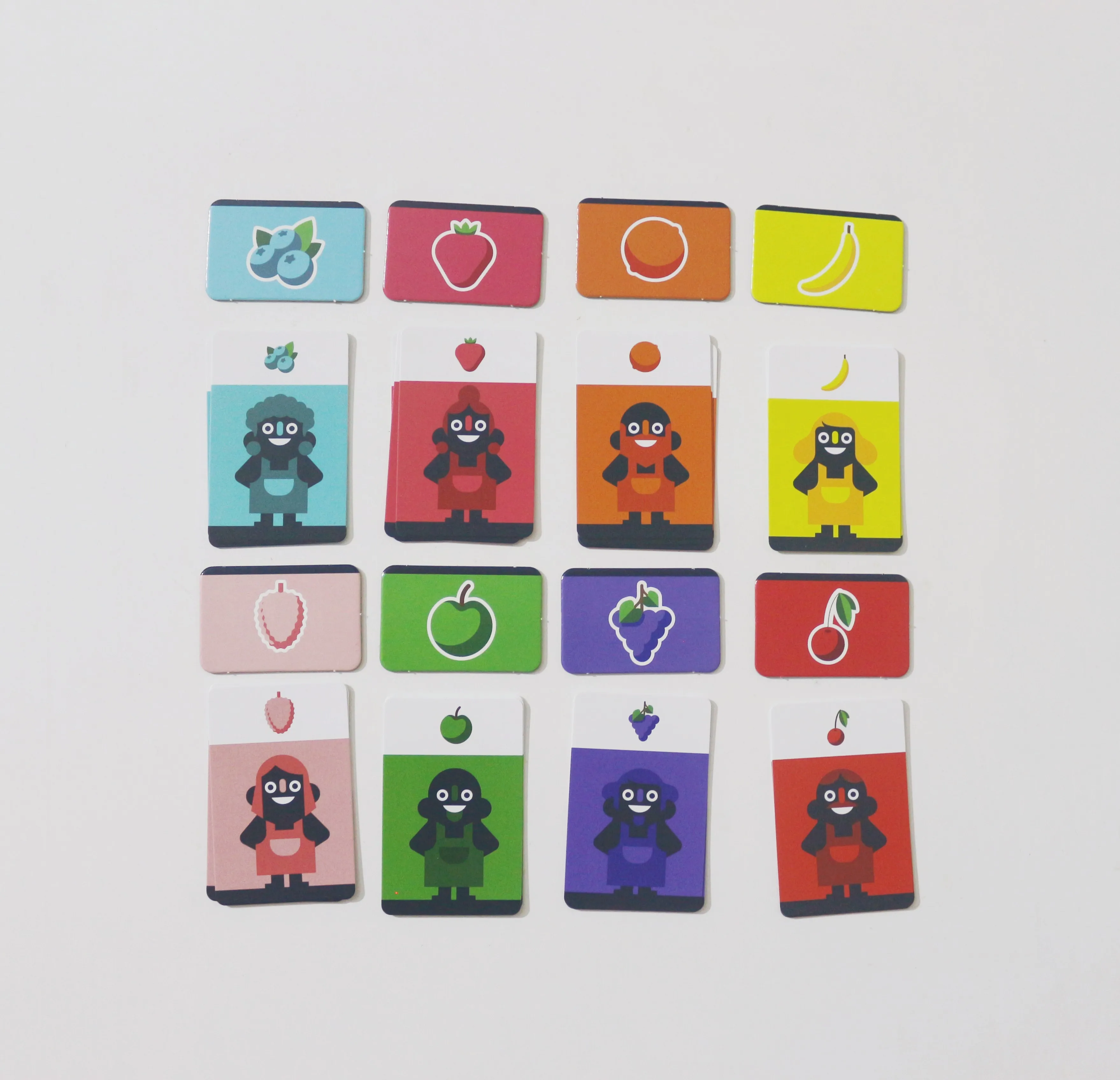NEW Hot Games Crazy Sherlock | Fruit cocktail card Game - instant fun and a colorful, minimalist style family game Logic Game view 3