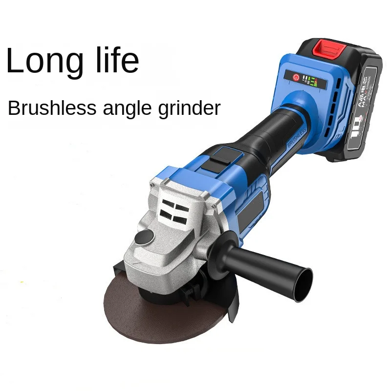 Brushless Lithium Electric Angle Grinder Polishing Machine High Power Cutting Machine Grinding Machine Angle Grinder Makita 그라인더