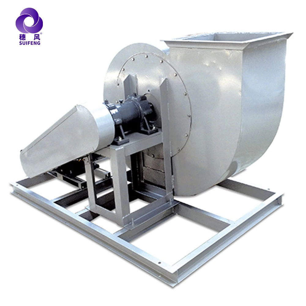 China 4-72 Industrial High Temperature Resistant Air Exhaust Duct Belt Centrifuge Blowers Fan Machine