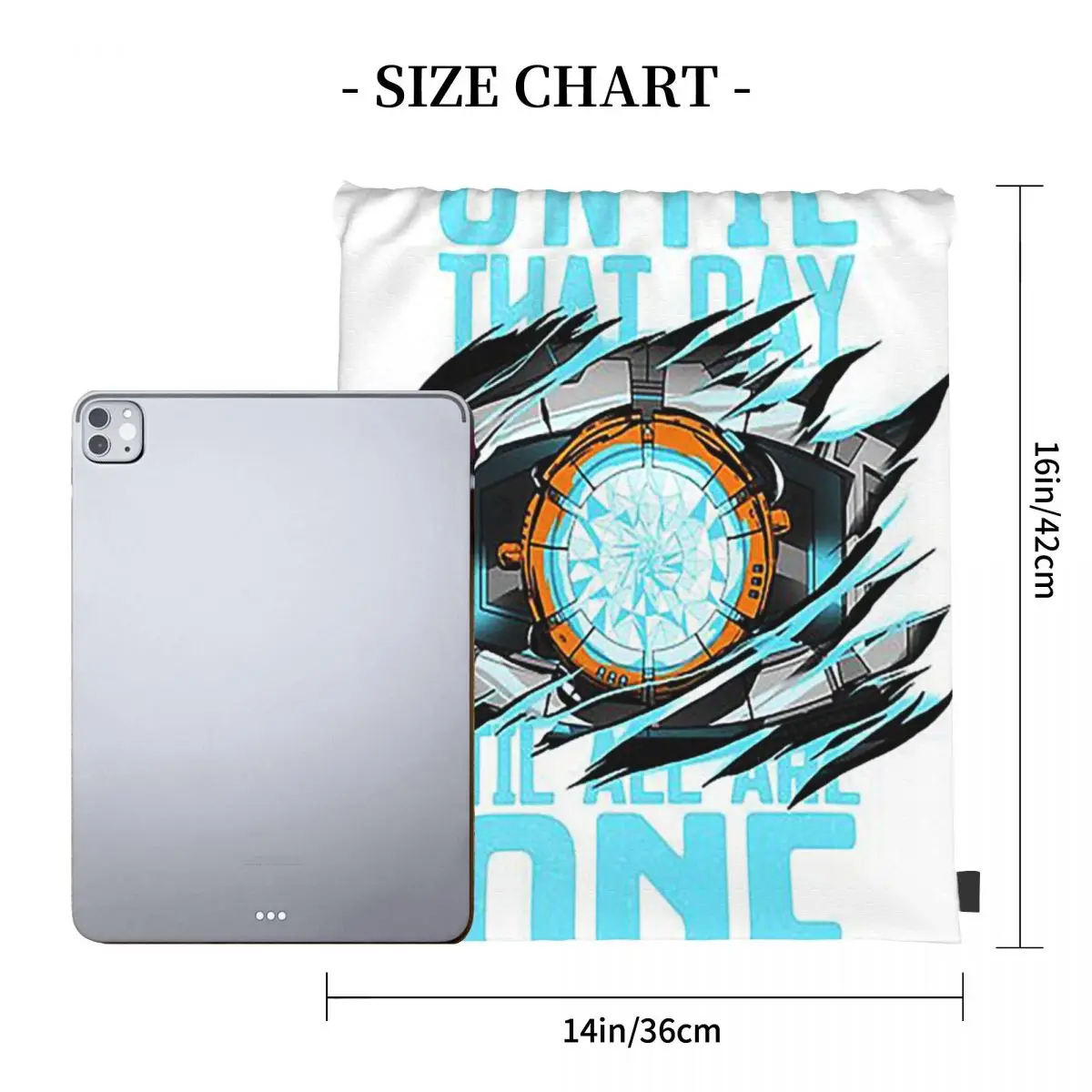 Til All Are One Backpacks Fashion Portable Drawstring Bags Shoes Bag Book Bags For Man Woman Students