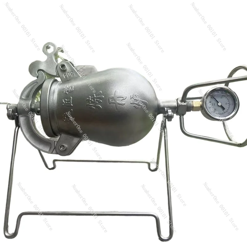 Chinese Style 530ml Home Old Popcorn Maker Grain Amplifier Machine 720ml Hand-cranked Puffed Rice Corn Making Machines